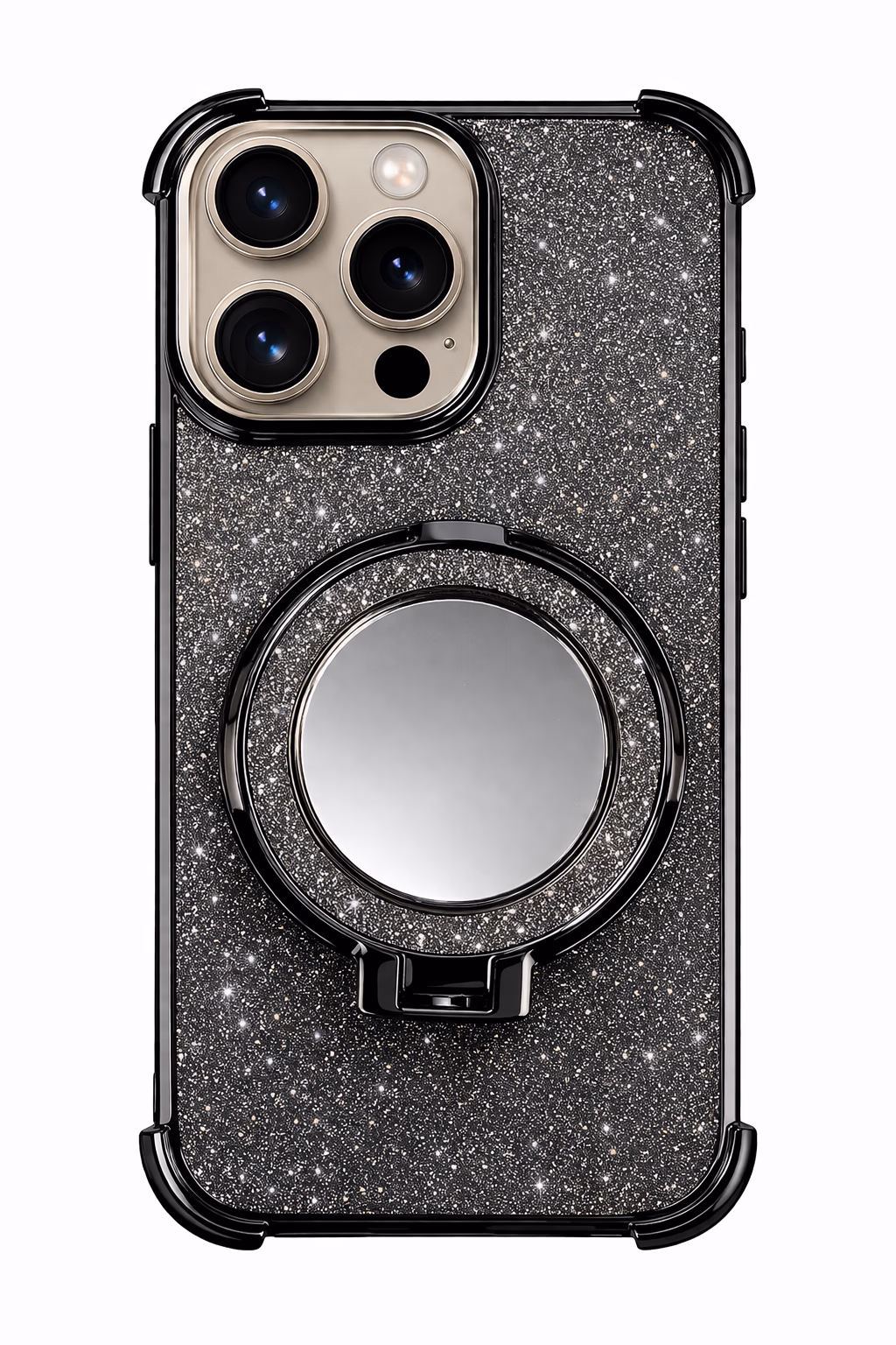 iPhone 15 Pro - Shimmer Mirror w/MagSafe - Black